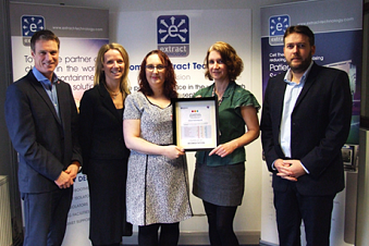 Extract receives The Workplace Wellbeing Charter award