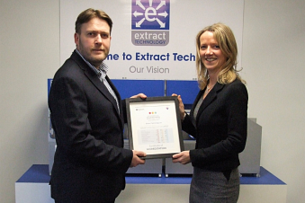 Extract Technology Re-accredited with Workplace Wellbeing Charter